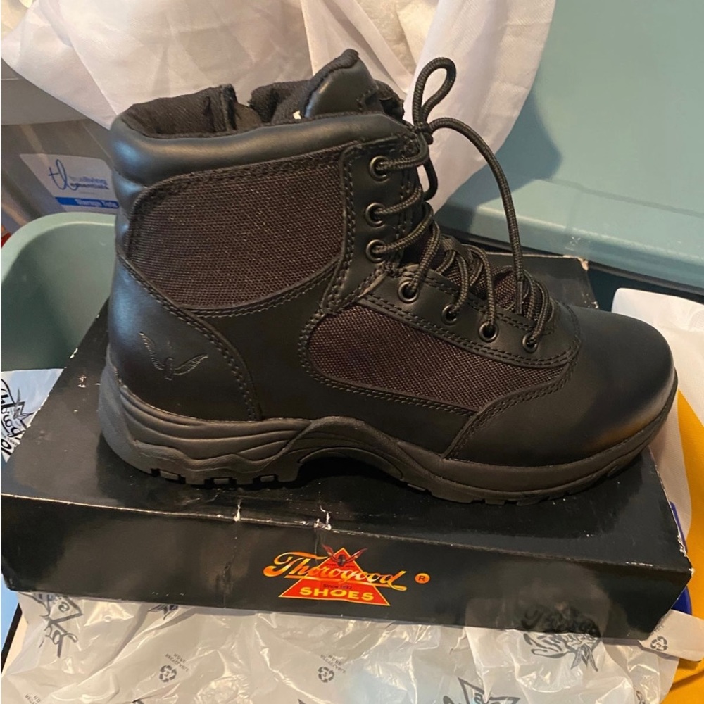 Unisex Thorogood Boots, men’s size 12 or women’s size 10